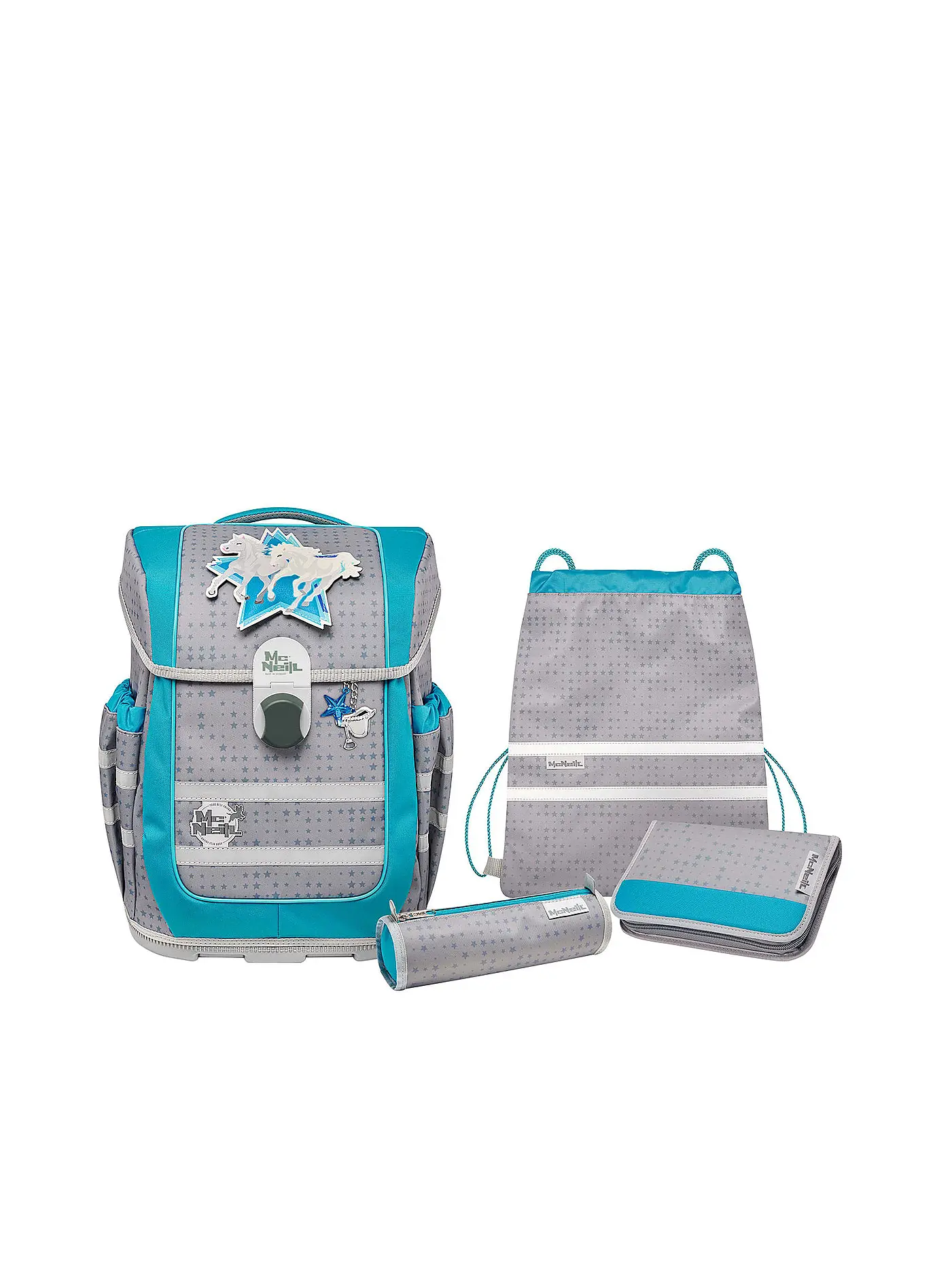MC NEILL | Schultaschen Set Ergo Complete 5tlg  Star | 
